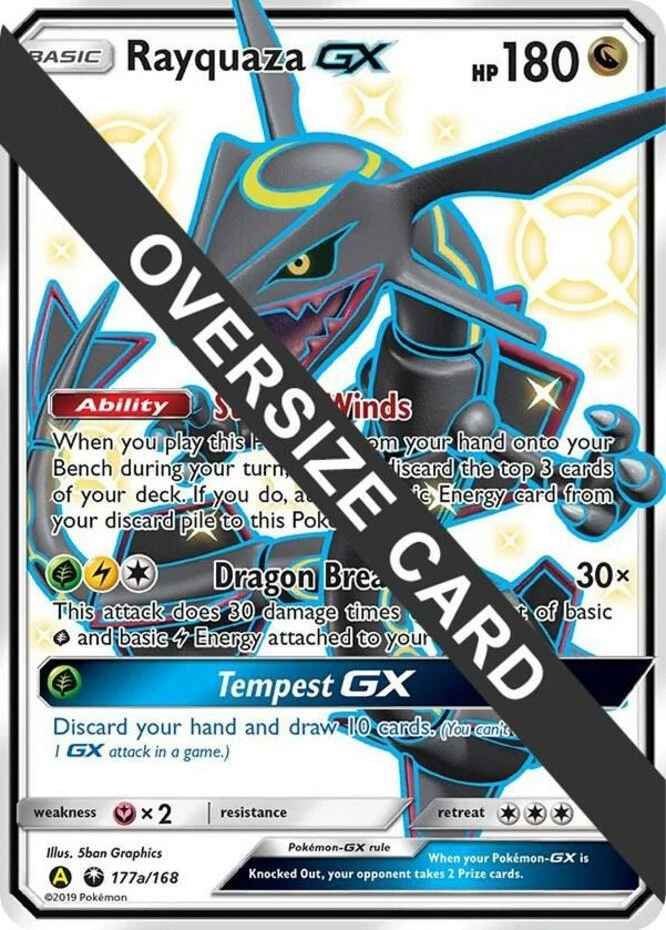 Rayquaza GX 177A/168 Jumbo Cards for sale | eBay