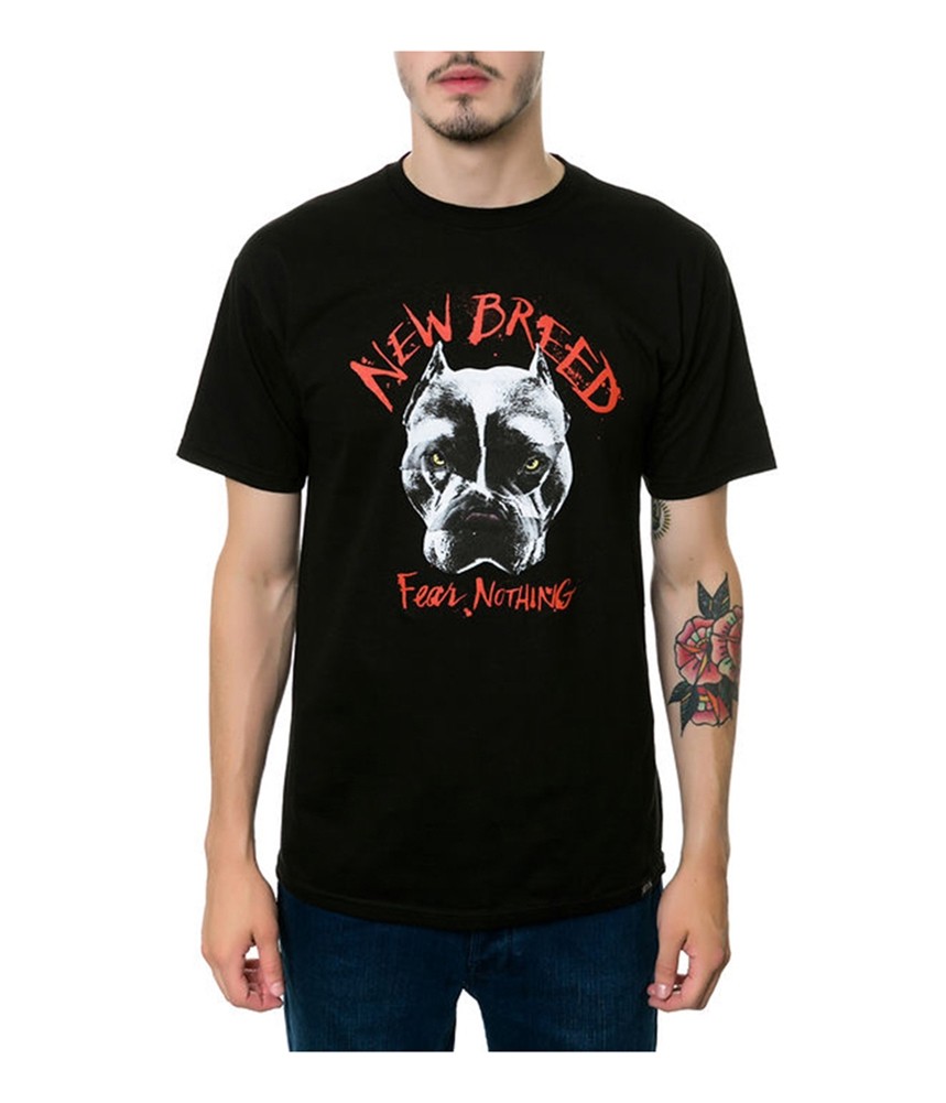 ROOK Mens The No Fear Graphic T-Shirt
