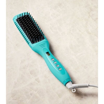 Moroccanoil Smooth Style Ceramic Heated Brush New In Box