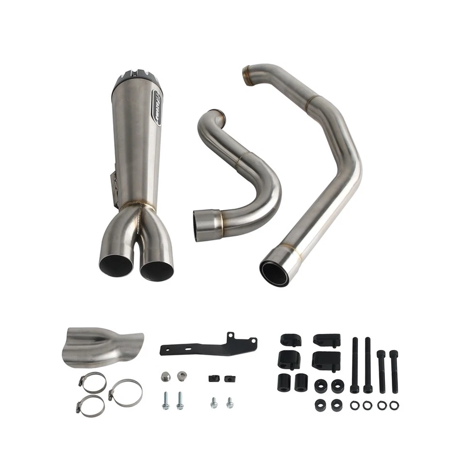 Exhaust Muffler Kit For Harley Electra Glide Street Glide Road Glide 2017-2025 - Image 3 of 4