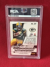 Davante Adams 2014 Topps Chrome Orange Rookie Signed Card GEM 10 PSA 85789135. rookie card picture