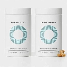 Women's Balance Hair Growth Supplements, Ages 45 up, 120 Count, US shipi 2 Packs