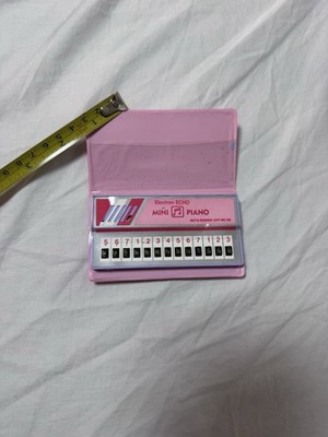 Electron Echo Mini Piano 1980s Pink Case HC-02 - Not Working Vintage Toy