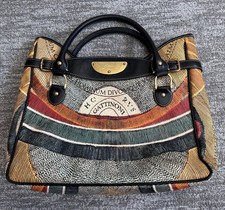 Gattinoni Large Planetario Leather Handbag/Sh...