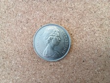 Queen Elizabeth old style 10 new pence.1976. Circulated