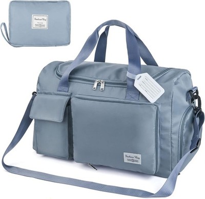 Flintronic 35L Faltbare Reisetasche Gepäcktasche Große Weekender Übernachtungsta