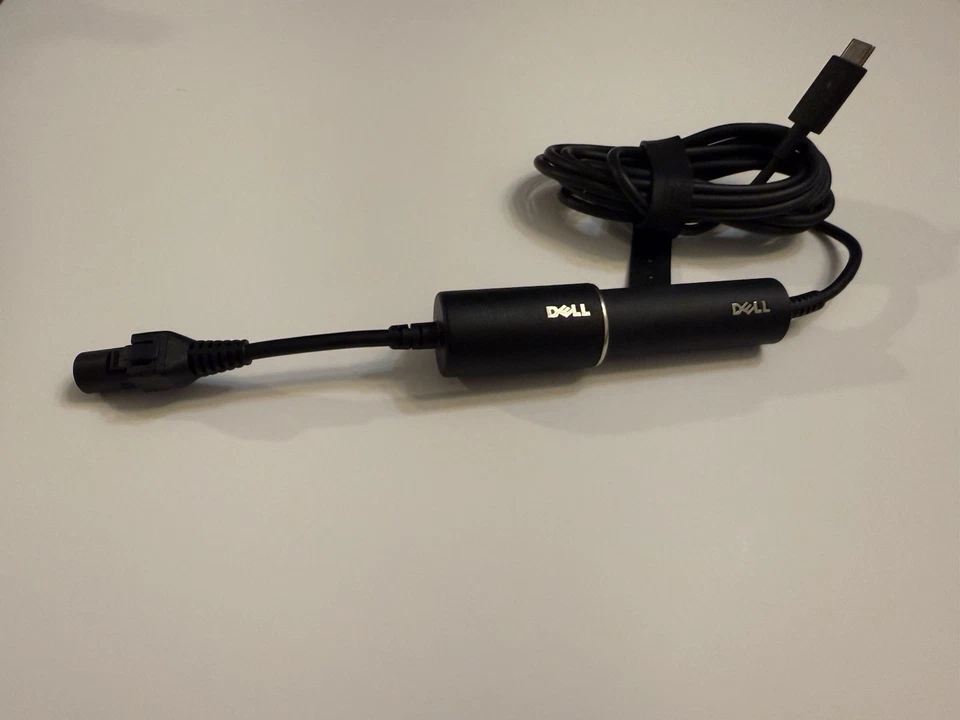 Adaptador carregador de viagem aéreo automático genuíno Dell 65W USB-C ADC-65AB - Imagem 4 de 4