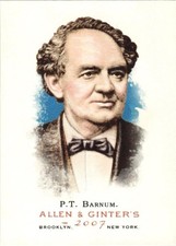 2007 Topps Allen & Ginter #26 P.T. Barnum