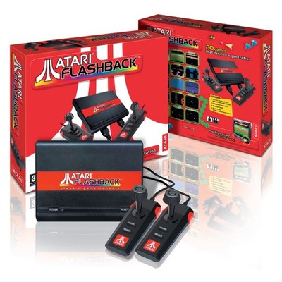 Atari Flashback Konsole mit 20 Spiele & 2 Joystick-Controller in OVP   