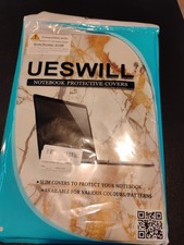 15" Apple MacBook Pro Notebook Case Cover Marble Ueswill Protective Hard NEW