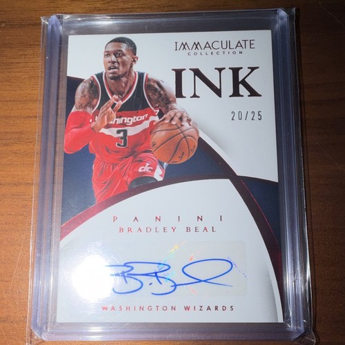 Panini 2014-15 Immaculate Ink Bradley Beal Wizards Red Auto #7 /25