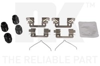 NK ZubehöRsatz Scheibenbremsbelag 79261811 FüR Honda Jazz CR Insight ZF 5 3 GG1