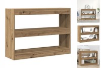 BüCherregal/Raumteiler - Artisan Eiche - 100X30X72 Cm - Hergestellt Aus Spanplat