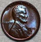 Brilliant Uncirculated 1930-S Lincoln Cent, Radiant, Beautifully Toned specimen.