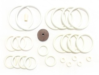Gottlieb Arabian Knights Pinball Machine Replacement Rubber Ring Kit White