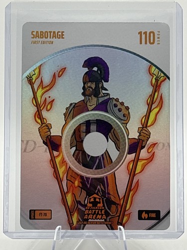 2025 Bo Jackson Battle Arena Sabotage Fire Tracks #FT-78 D.Sabonis Free Shipping