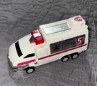 Vintage 1999 Power Rangers Lightspeed Rescue Deluxe Pink Megazord Ambulance 5