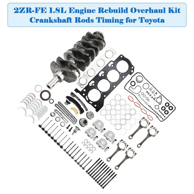 #ad 2ZR FE 1.8L Engine Rebuild Overhaul Kit Crankshaft Rods Timing for Toyota F1 $599.63