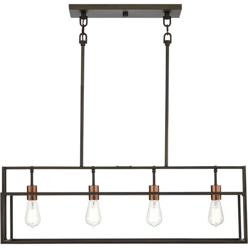 Nuvo Lighting 60/5854 Lake Island Light Bronze and Copper Accents - Picture 6 of 11