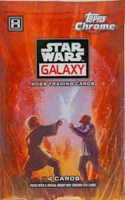 2025 Topps Chrome Star Wars Galaxy Trading Cards  Complete Your Set U Pick