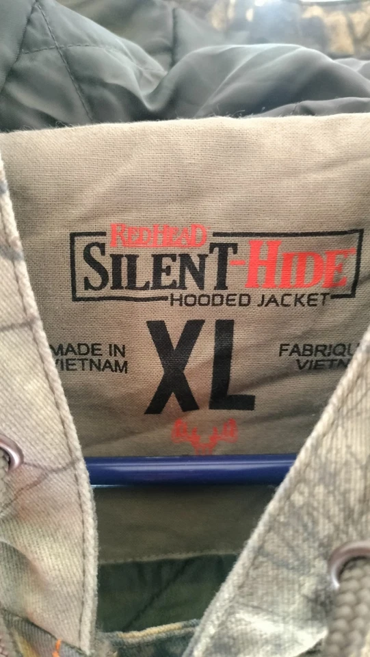 Jaqueta camuflada masculina com capuz RedHead Silent Hide nova sem etiquetas, tamanho GG - Imagem 2 de 4