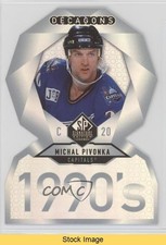 2020 Upper Deck SP Signature Edition Legends Decagons Michal Pivonka READ 0k6r