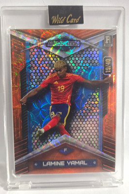 Wild Card 2024 Alumination Lamine Yamal Rookie Serial #19/40 ABC-LY4