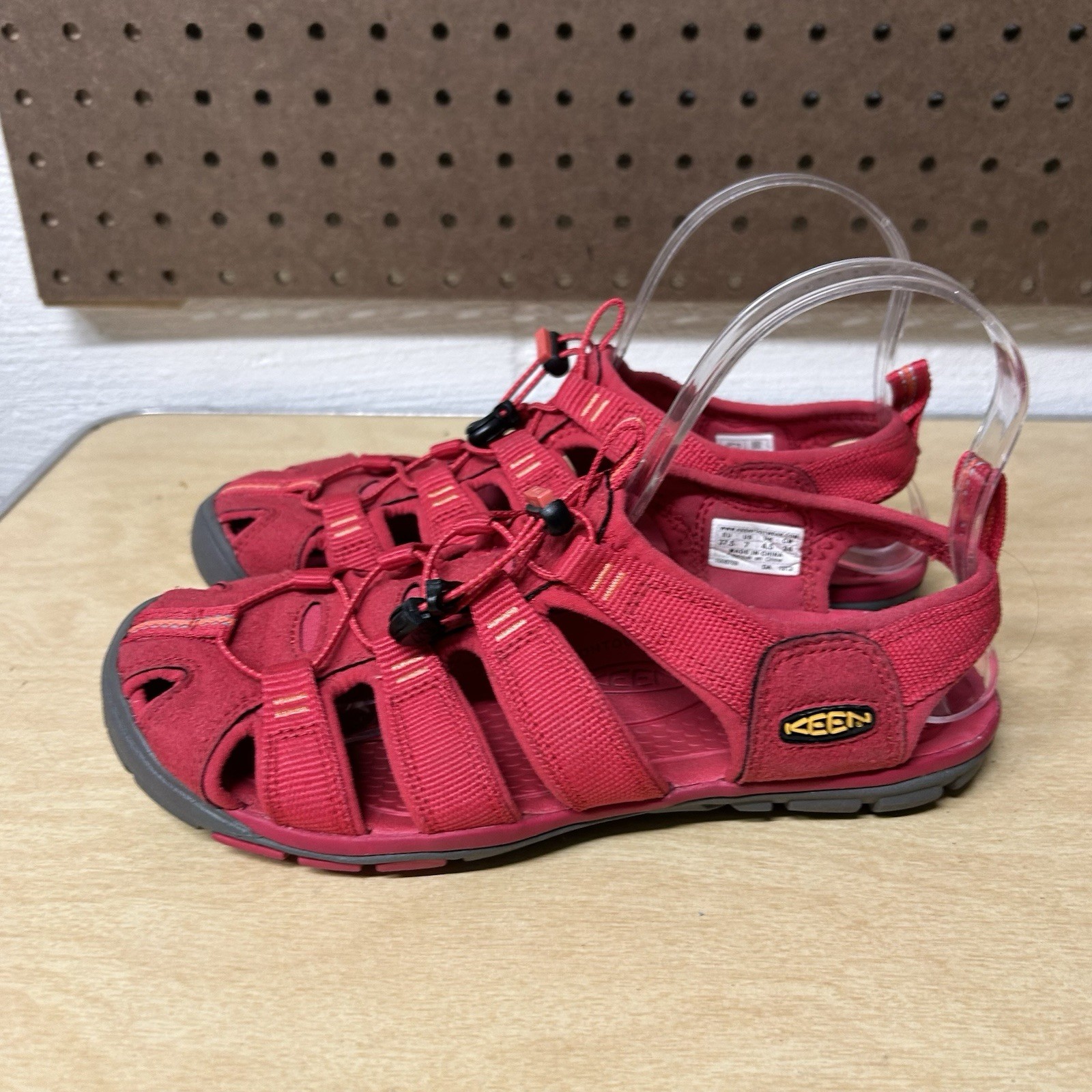 Sandali Keen Clearwater rosso rosa scarpe donna taglia 7 1008769