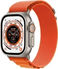 Apple Watch Ultra (GPS + LTE) 49mm Titanium Case Orange Alpine Loop - Large