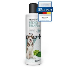 Neemöl Shampoo für Hunde 250ml Hundeshampoo gegen Juckreiz, Milben, Flöhe, Z...