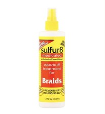 Sulfur8 Anti-Dandruff Conditioner for Braids Spray - 356ml
