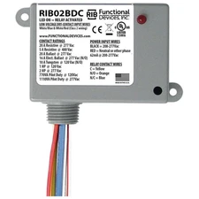 RIB RIB02BDC EnclosedPre-Wired Relay,277VAC,SPDT,20A 21GP42