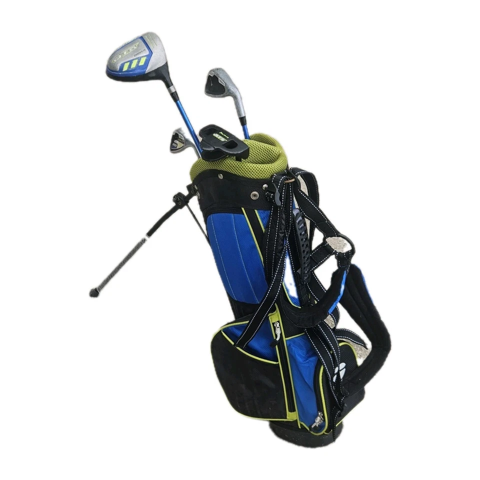 Juego de golf Orlimar ATS Sport Jr con bolsa de pie 4 cubos para niños niños cuña de conductor Foto 2 de 4