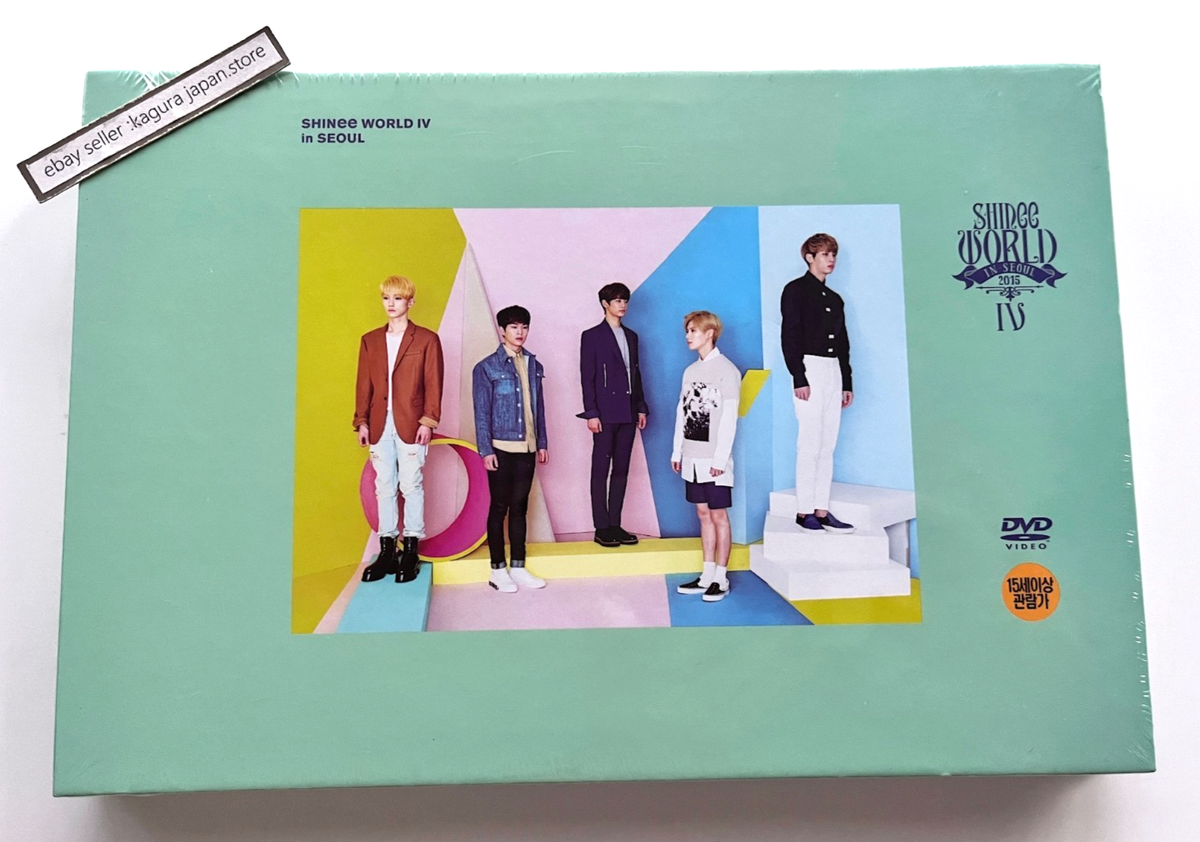 SHINee WORLD Ⅳ in SEOUL SHINee WORLD IV in Seoul 2015 Korean ver. 2DVD + Photobook New