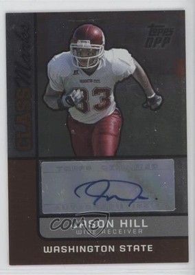 2007 Topps Draft Picks & Prospects (DPP) 43/75 Jason Hill Rookie Auto RC 0v0