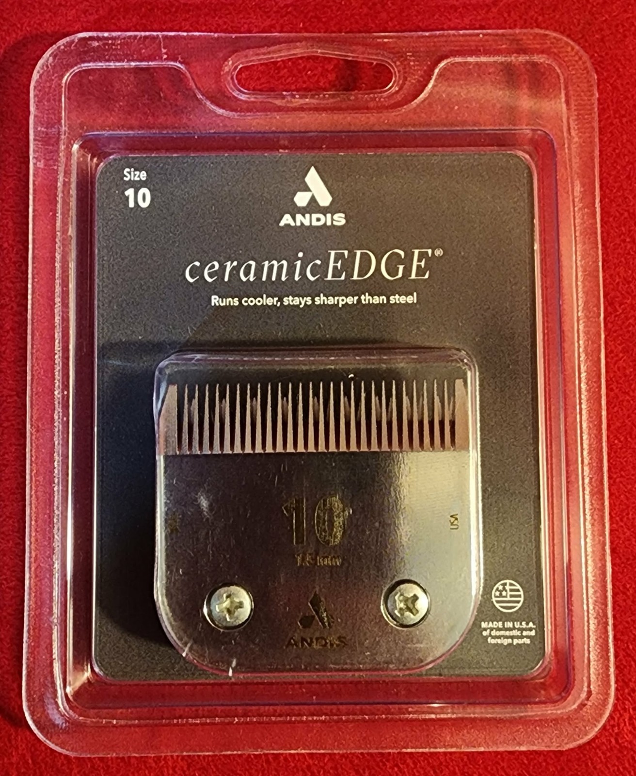 Andis Ceramic Edge Detachable Pet Clipper Blade Size-10