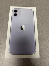 Apple iPhone 11 Purple 128 GB Empty Box Excellent Condition No Phone