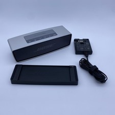 Bose SoundLink Mini Portable Bluetooth Speaker Silver, Tested, Free Shipping