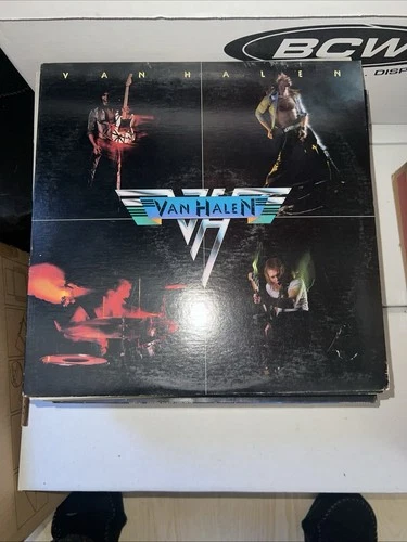 Van Halen Debut Self Titled 1978 12" LP Vinyl Record With Original Inner Sleeve