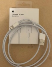 Apple Original USB-A to Lightning 1m Cable for iPhone iPad - White New Sealed