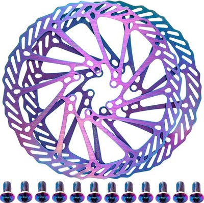 Anodisierte Bremsscheiben Road Bike/MTB/BMX Korrosionsbeständig 1 Jahr