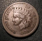OLD US COINS  1879  INDIAN HEAD CENT  PENNY