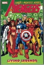 AVENGERS LIVING LEGENDS TP TPB $19.99srp George Perez Kurt Busiek 2004 NEW NM