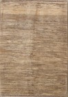 Thick-Plush Modern Gabbeh Abstract Oriental Area Rug Wool Handmade 4x5 Carpet