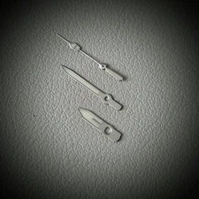 HANDS SET SUMO STYLE SAND BLASTED C3 / SEIKO MOD SKX SKX007 NH35 NH36 NH34