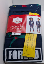 Toddler Holiday Time Christmas Pajamas Set Available in Various Sizes FREE SHIP 
