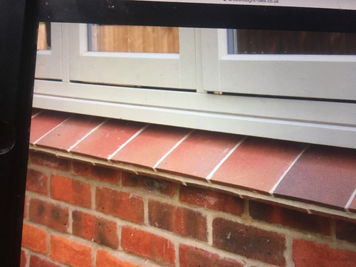 NEW, RED CLAY, WINDOW SILL, CREASING TILES, 20 No, MORE AVAIL SEE ...