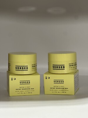 2x VERSED Doctor's Visit Instant Resurfacing Mask  1.7 oz. - Brand New!!
