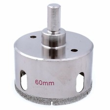 60mm 2-3/8" inch Diamond Tile Hole Saw Drill Bit Masonry Tools for Stone Glass