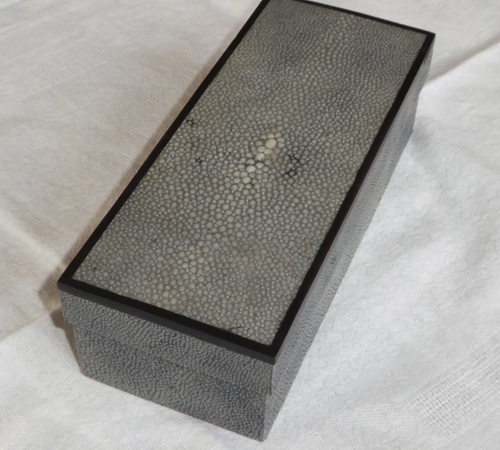 Große Galuchat Box Huntsman & Sons 2018 R&Y Augousti Galuchat Box - Bild 14 von 16